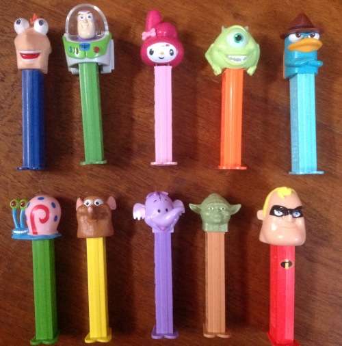 Pez (x10) - ideal starter collection (Lot 1)
