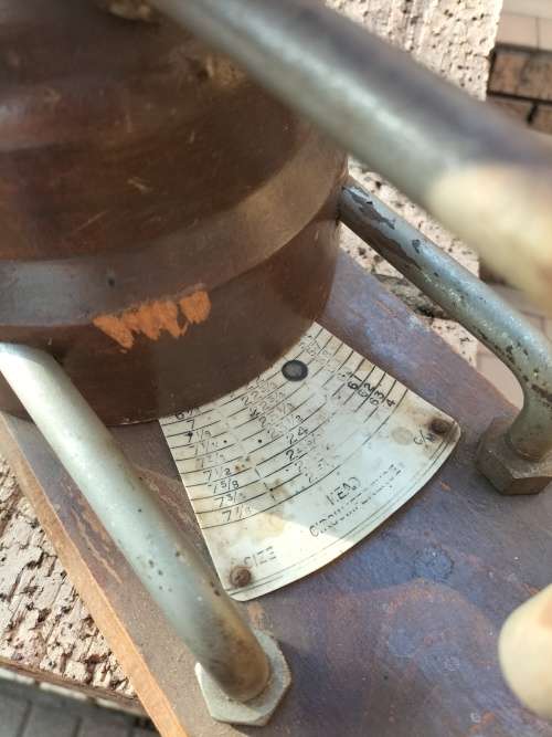 Antique hat stretcher - functional