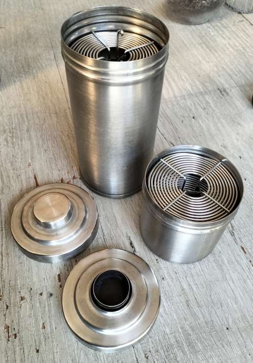 2 x Film aluminium development tanks (MD42)