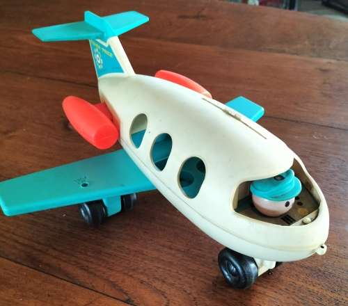 Vintage Fisher Price aircraft (1970 - 1972)