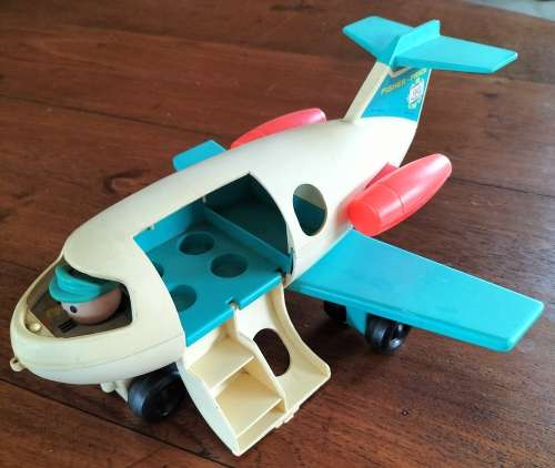 Vintage Fisher Price aircraft (1970 - 1972)