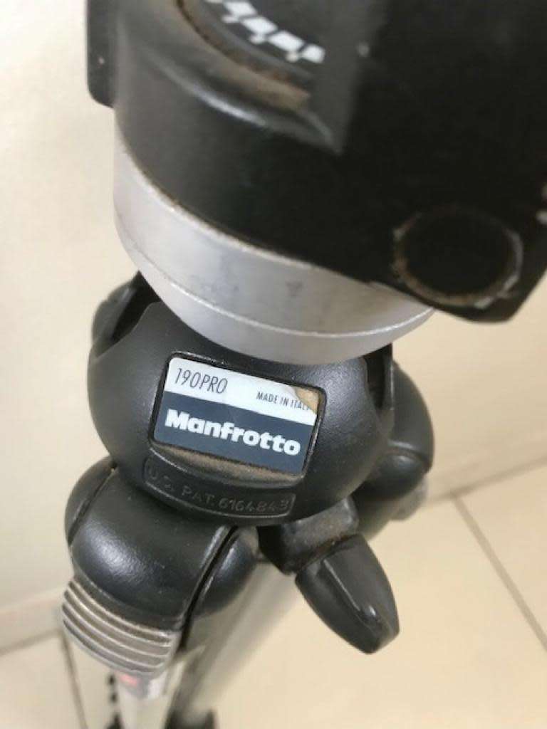 Vintage Photographic tripod - Italian made Manfrotto