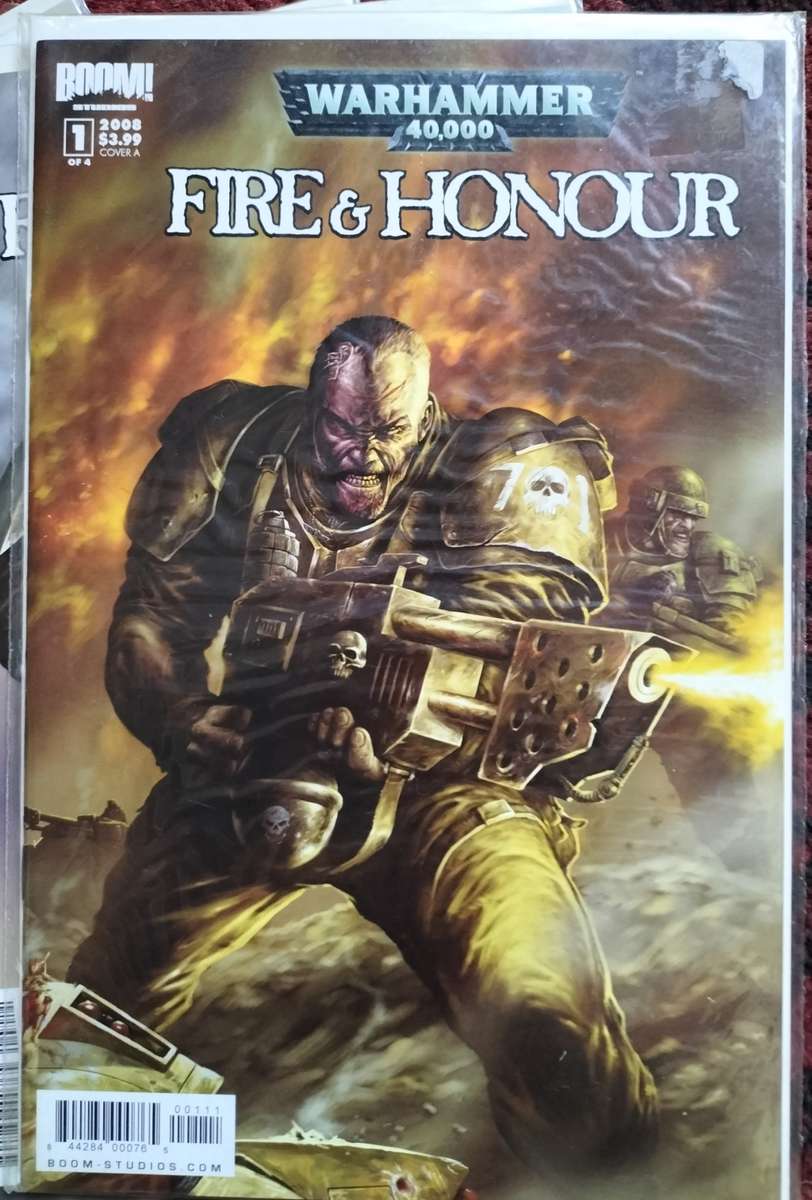 Vintage Comic books - Fire and Honour (No 1 to No 4)