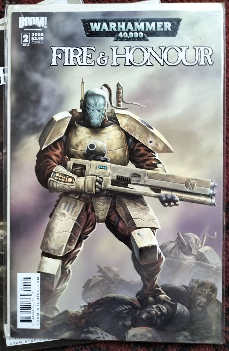 Vintage Comic books - Fire and Honour (No 1 to No 4)