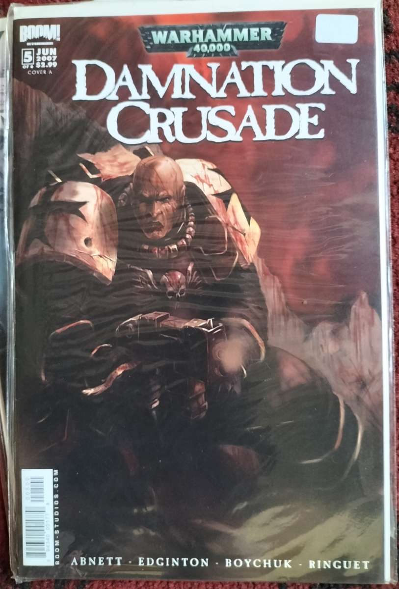 Vintage Comic books - Damnation Crusade (No 1 to No 6)