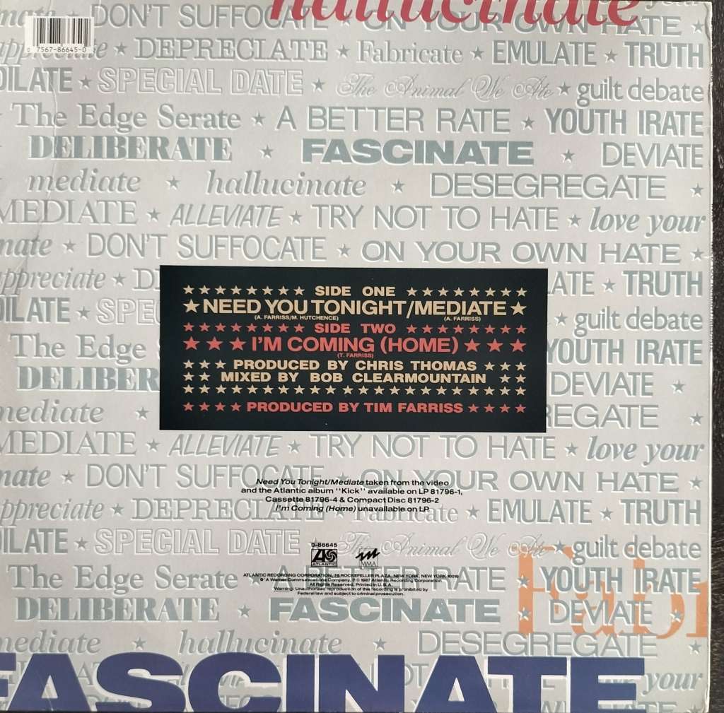 Vintage Vinyl / LP - INXS - Need you tonight