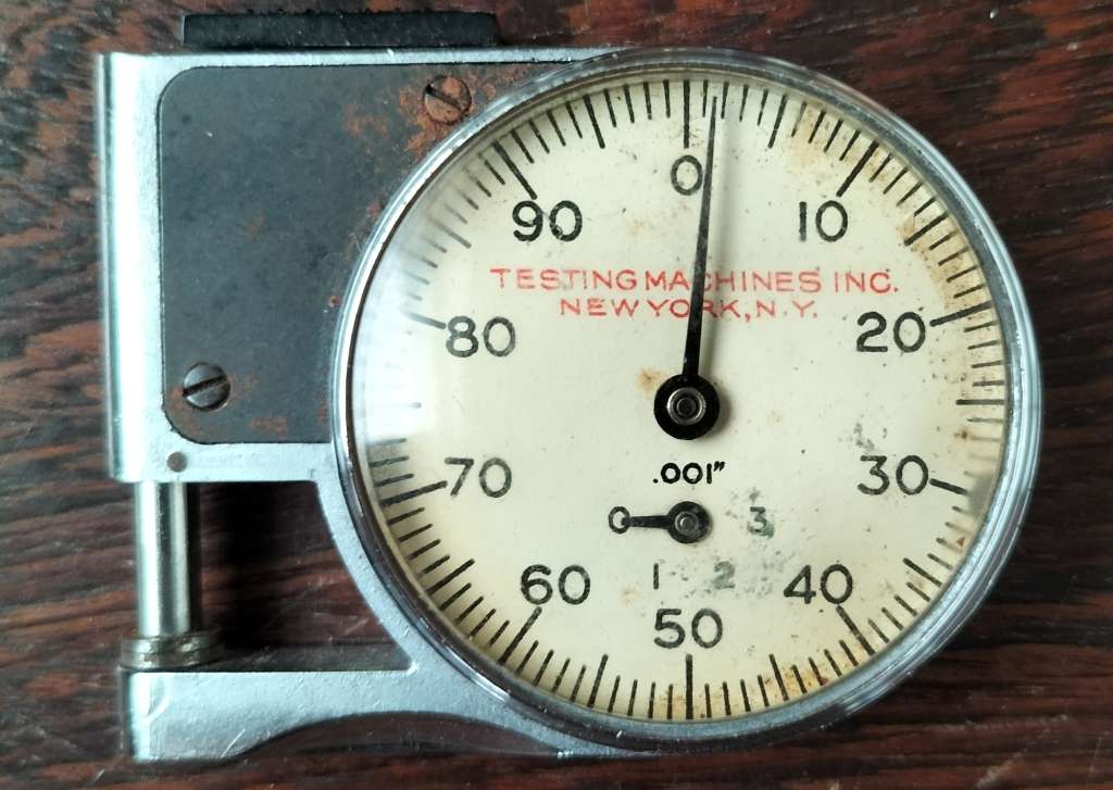 Vintage measuring tool - Testing Machines NY