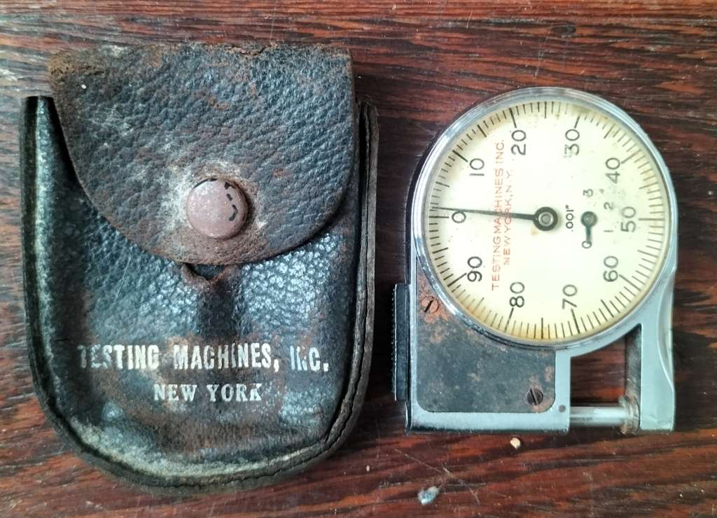 Vintage measuring tool - Testing Machines NY