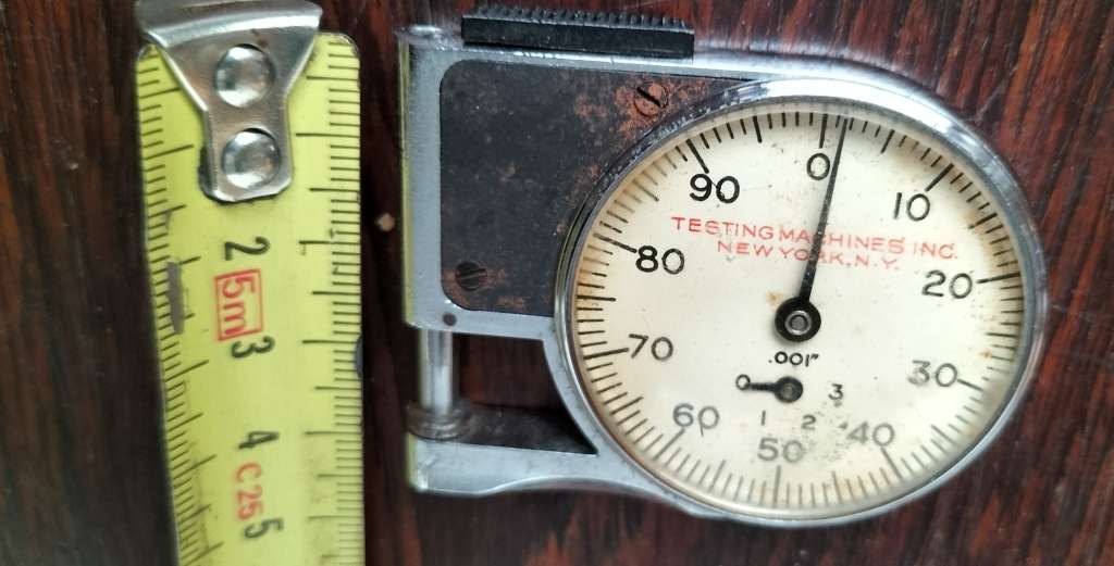 Vintage measuring tool - Testing Machines NY