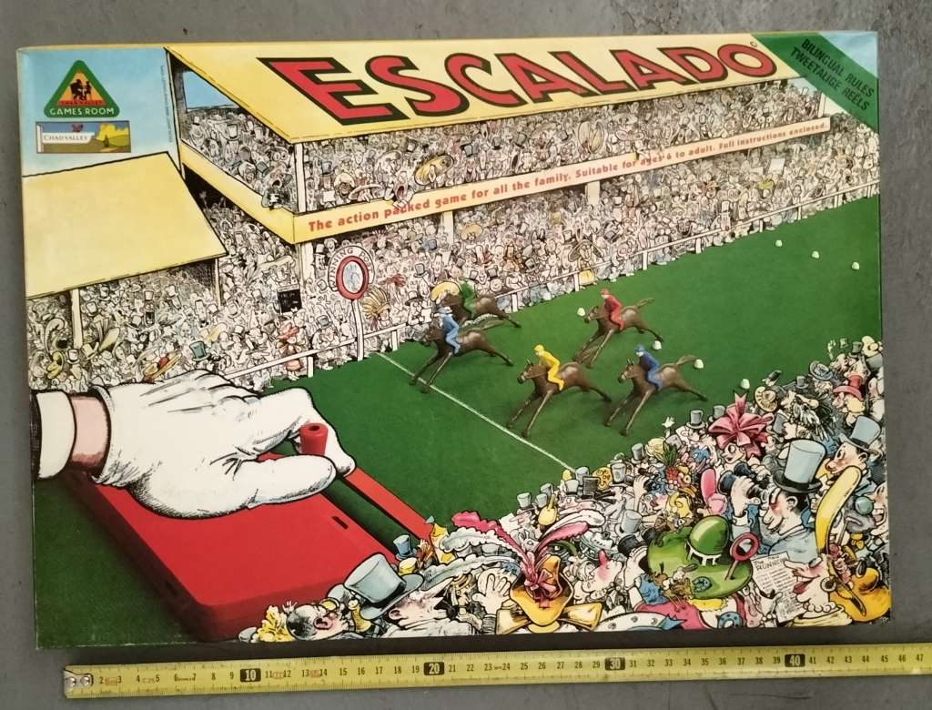 Vintage toy - Escalado - horse racing board game (New old stock)