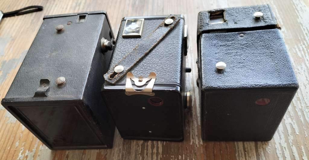 Collection of 5 vintage cameras