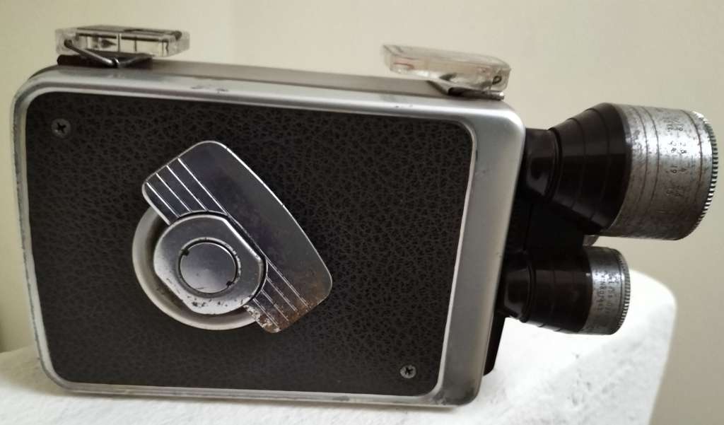 Vintage 3 lens Kodak 8mm movie camera