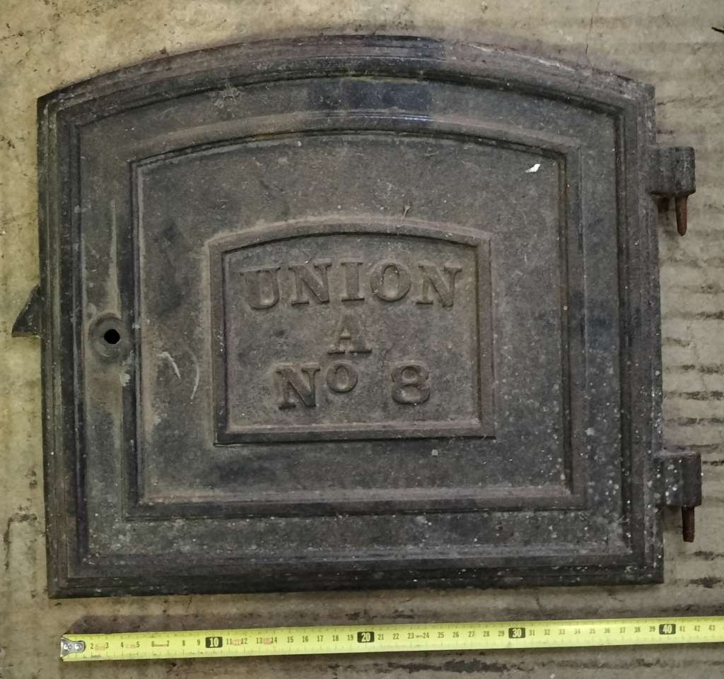 Vintage oven door - Union No 8