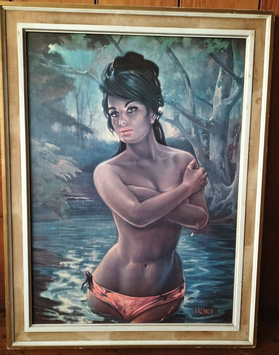 JH Lynch - Nymph - large print (some minor scratches)