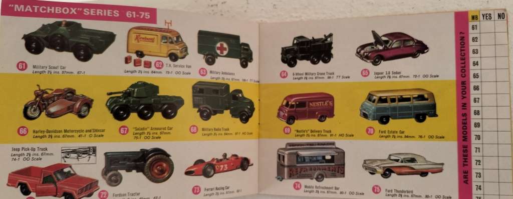 Matchbox Collector`s Catalogue (International edition - 1964)