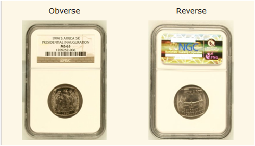 1994 R5 Presidential Inauguration - MS63