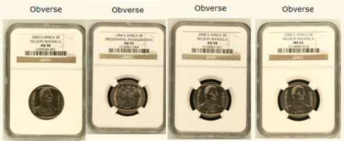 2000 Mandela R5 Coin Set  ***** Crazy R 1 Start ***** Set 11