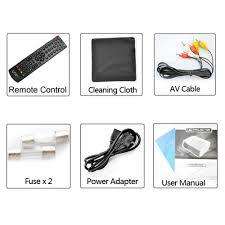 Uhappy U2 LED HD 1080P 3000LM 3D Home Cinema Theater Projector