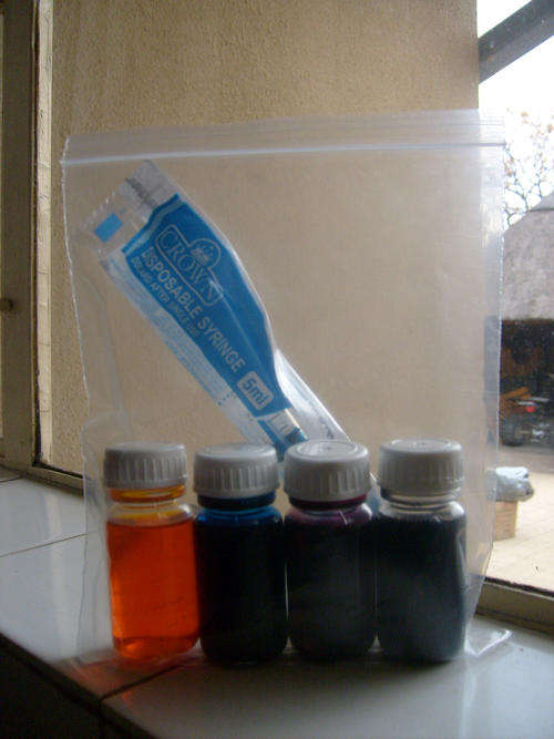 High Quality Ink For any InkJet Cartridge Printer Refill 25ml Black Magenta Cyan Yellow