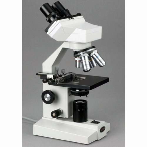 AmScope B100A-MS Compound Binocular Microscope, 40X-1600X Magnification Professional