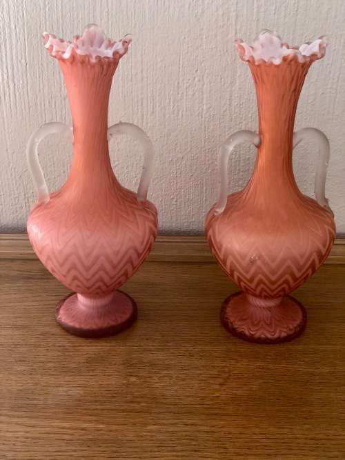 Antique Venetian Glass Vases