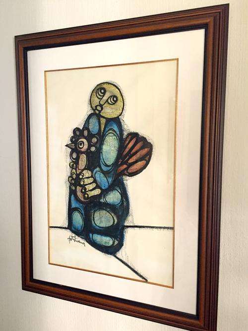 Hargreaves Ntukwana renowned South African Artist - Beautiful Original Piece - Excellent Price