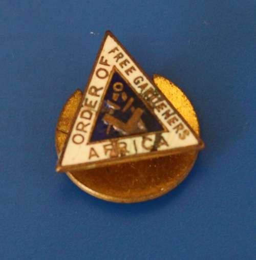 Order of Free Gardeners - Africa Badge
