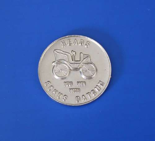 Schus Datsun Heads and Tails Token