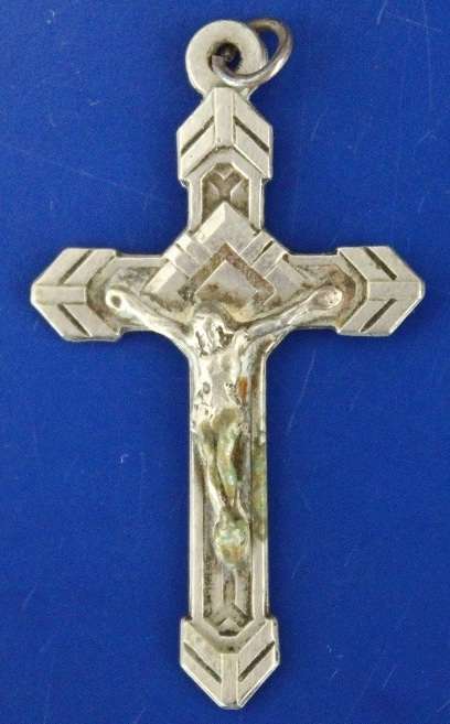 Alpacca Silver Roma Cross Pendant