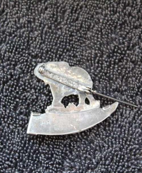 Vintage Kruger Wildtuin Elephant Brooch