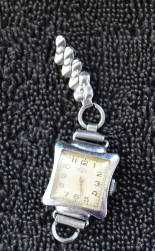 Vintage Rotary Square Face Ladies Watch