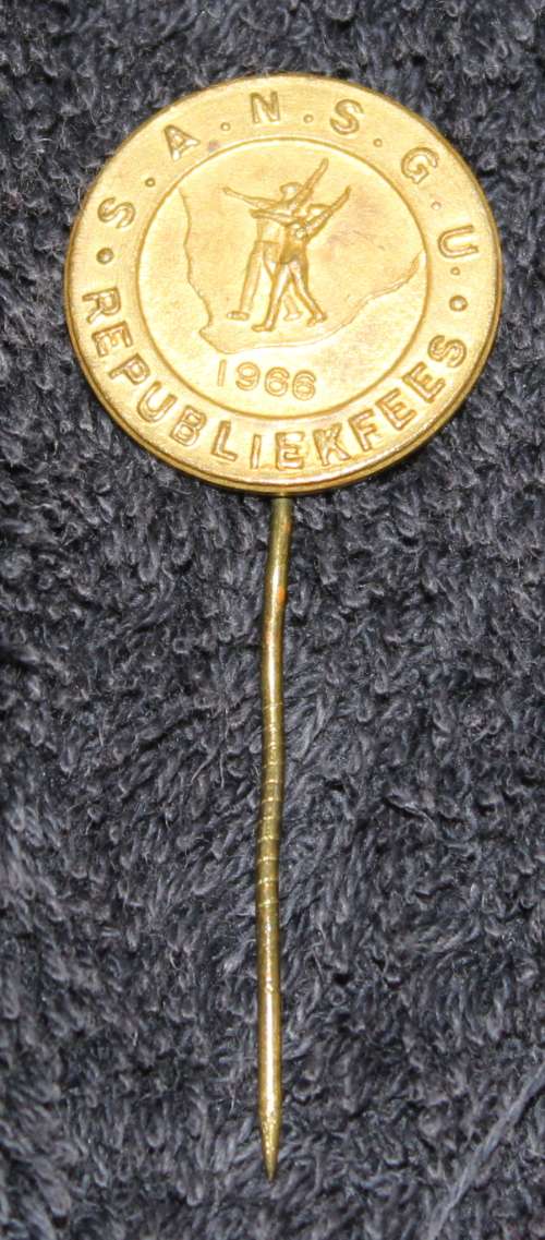 SANSGU Republiekfees 1966 Pin/Badge