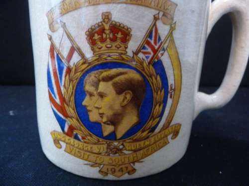 1947 VISIT TO S.A. KING GEORGE V1 and QUEEN ELIZABETH - BESOEK AAN SUID AFRIKA - COLLECTABLE