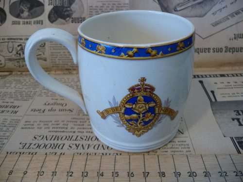 1937 Coronation King George VI and Queen Elizabeth Mug by Norville