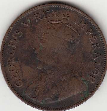 SA Union Bronze 1932 Penny