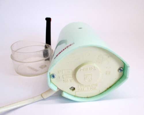 Vintage Philips Pastel Green 60s / 70s Coffee Grinder Sixties Retro // Philips HM3210. Working.