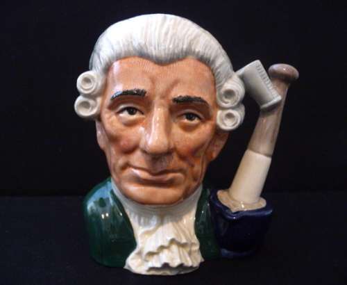 Large 7" Apothecary-1962  Character Jugs from Williamsburg-Royal Doulton D6567 Excellent Condition