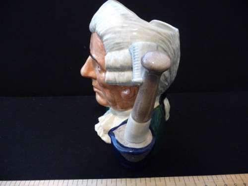 Large 7" Apothecary-1962  Character Jugs from Williamsburg-Royal Doulton D6567 Excellent Condition