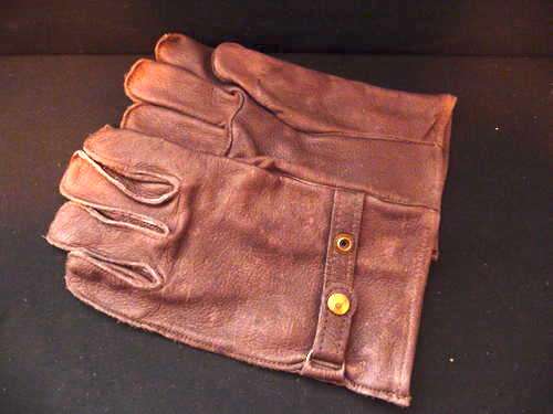 Vintage Proglove Large Military Leather Gloves - Unused