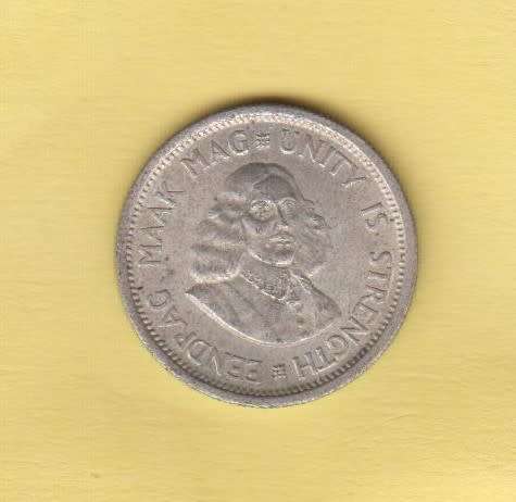 1964 Silver SA Silver 10 Cent