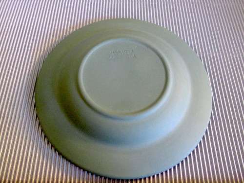 Vintage Wedgwood Jasperware Light Green Pin Dish