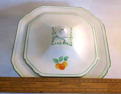 Vintage Hughes Longport Porcelain Server. Made in England