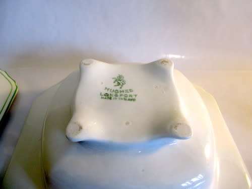 Vintage Hughes Longport Porcelain Server. Made in England