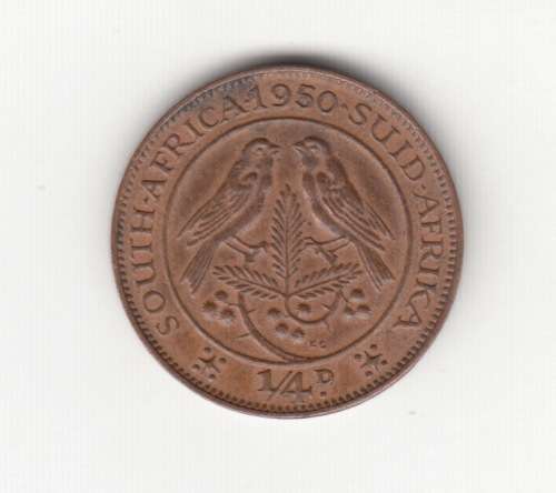 1950 SA Union Quarter Penny