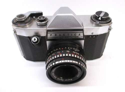 Vintage Praktica FX Film Camera With Cover