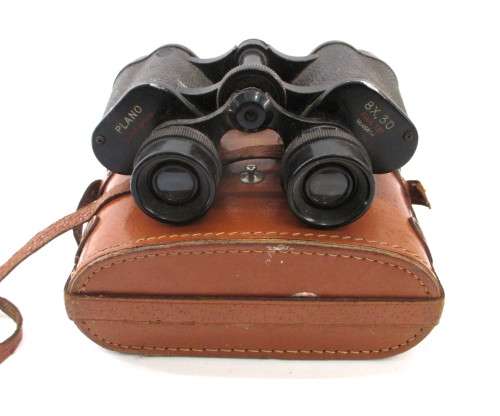 PLANO 8X30 FIELD BINOCULARS 7.5 TRIPLE TESTED COATED OPTICS. Well Used.
