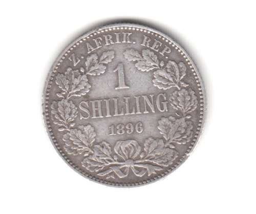 ZAR 1896 One Shilling