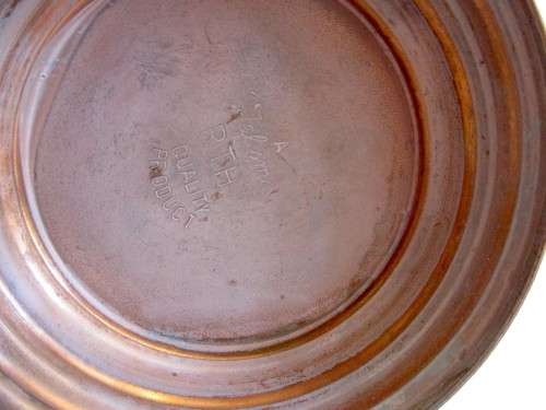 Vintage Red Copper Talism RTH Product Tankard. 65mm high.