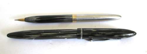 Antique/Vintage "W.A. SHEAFFER" 14K Gold Filled/Mother-of-Pearl Fountain Pen and Pencil.