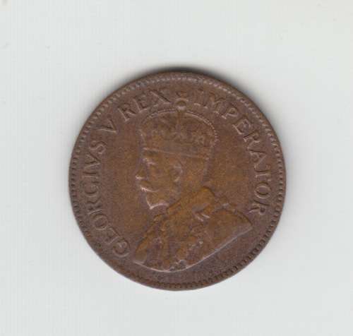 1931 South Africa farthing - Zuid - Bronze